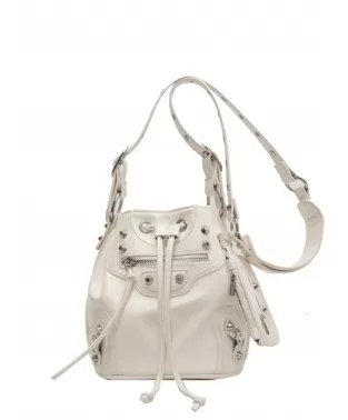 Сумка Balenciaga Le Cagole Small White