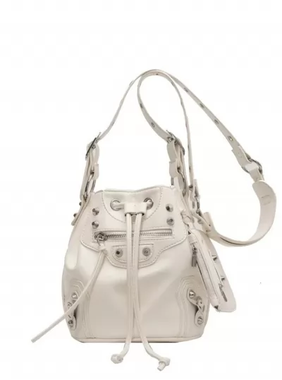 Сумка Balenciaga Le Cagole Small White